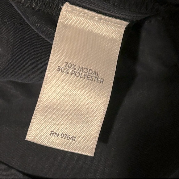 NWT J Jill navy blue cropped modal blend pants capris size M office coastal - Picture 13 of 14